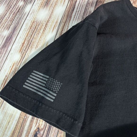 American Vtg Labor Union UAW Local 2209 Indiana Sz Medium Veterans Ride T Shirt - Picture 8 of 10